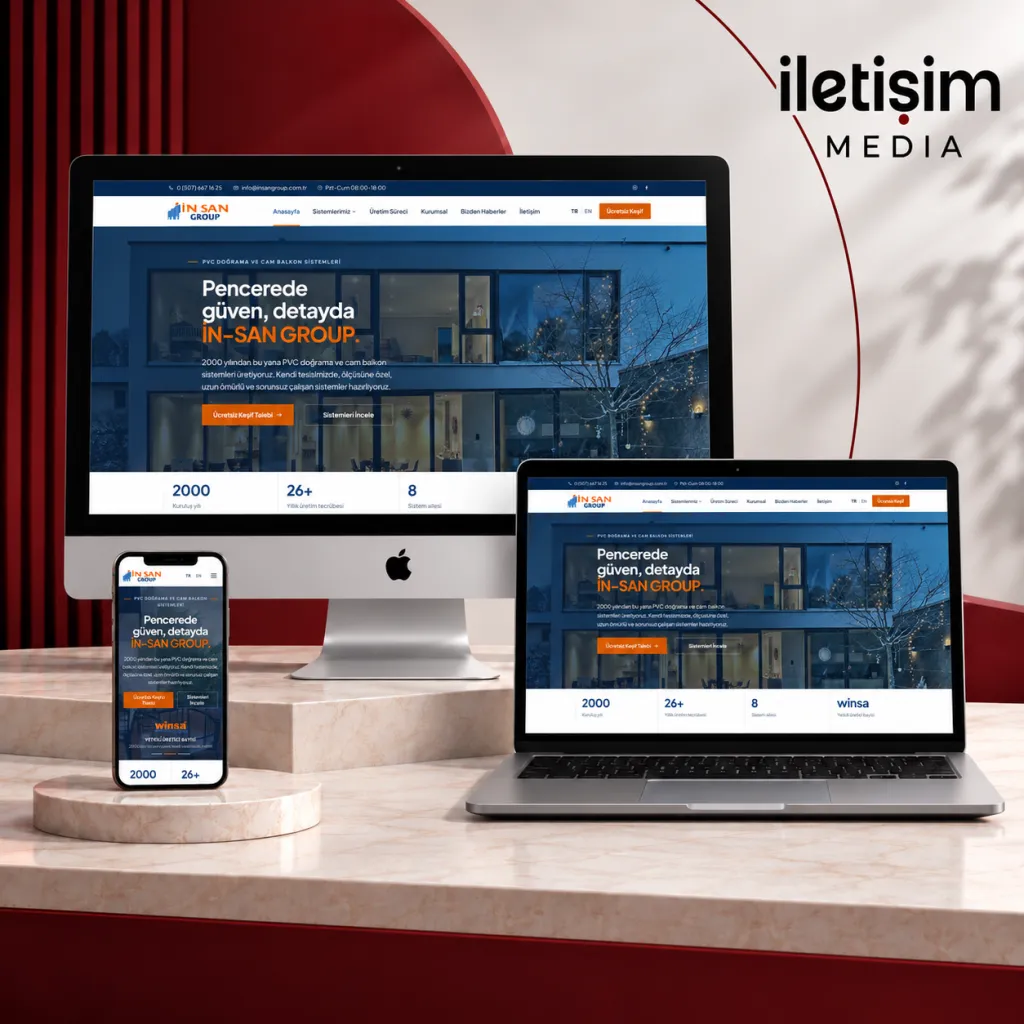 IN-SAN GROUP web sitesi